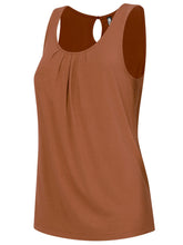 Load image into Gallery viewer, Summer Sleeveless Pleated Blouse