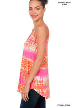 Load image into Gallery viewer, FRONT & BACK REVERSIBLE SPAGHETTI CAMI