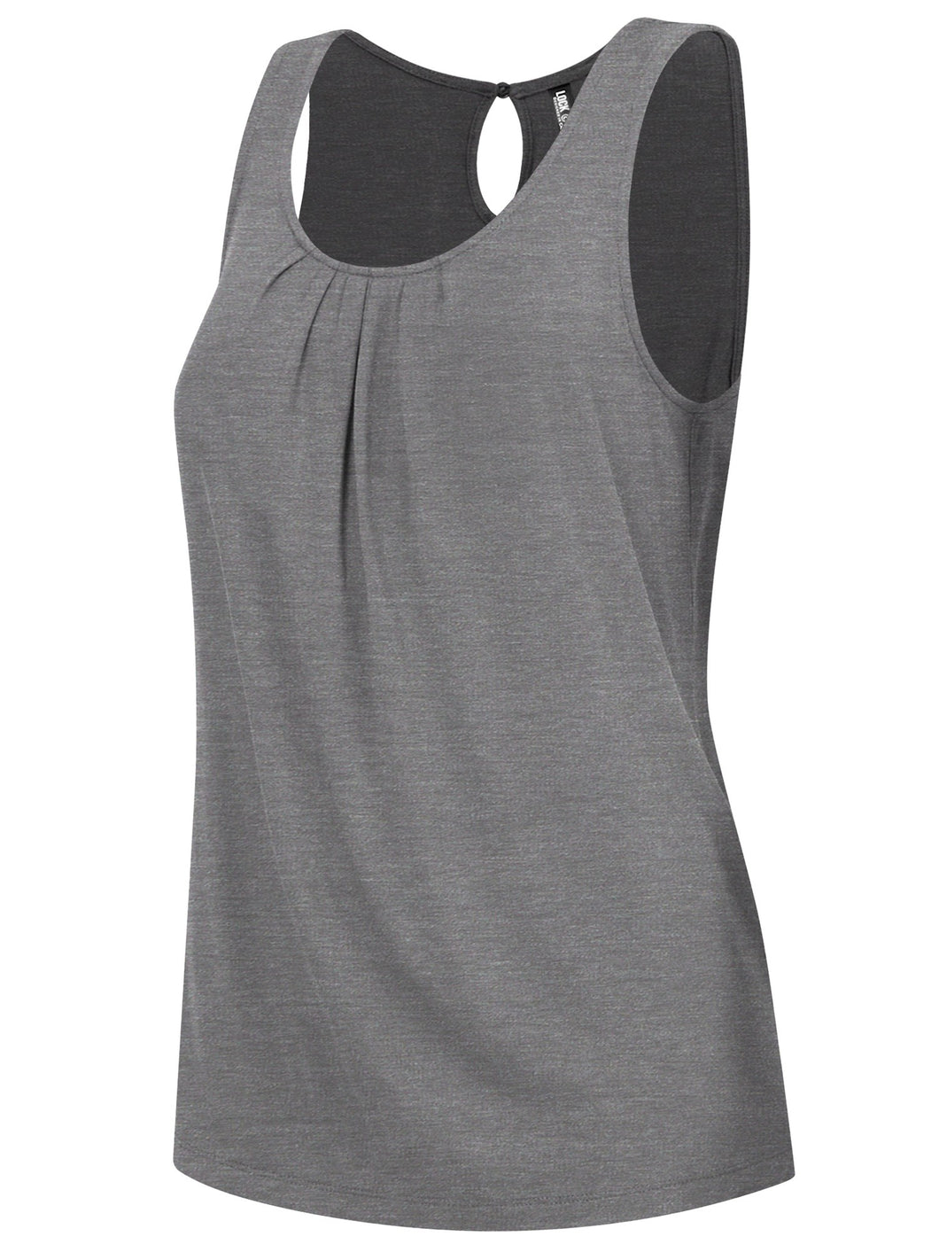 Summer Sleeveless Pleated Blouse