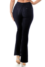 Load image into Gallery viewer, Super Stretch Pull On Bamboo Denim Flare Pants

