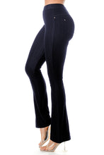 Load image into Gallery viewer, Super Stretch Pull On Bamboo Denim Flare Pants

